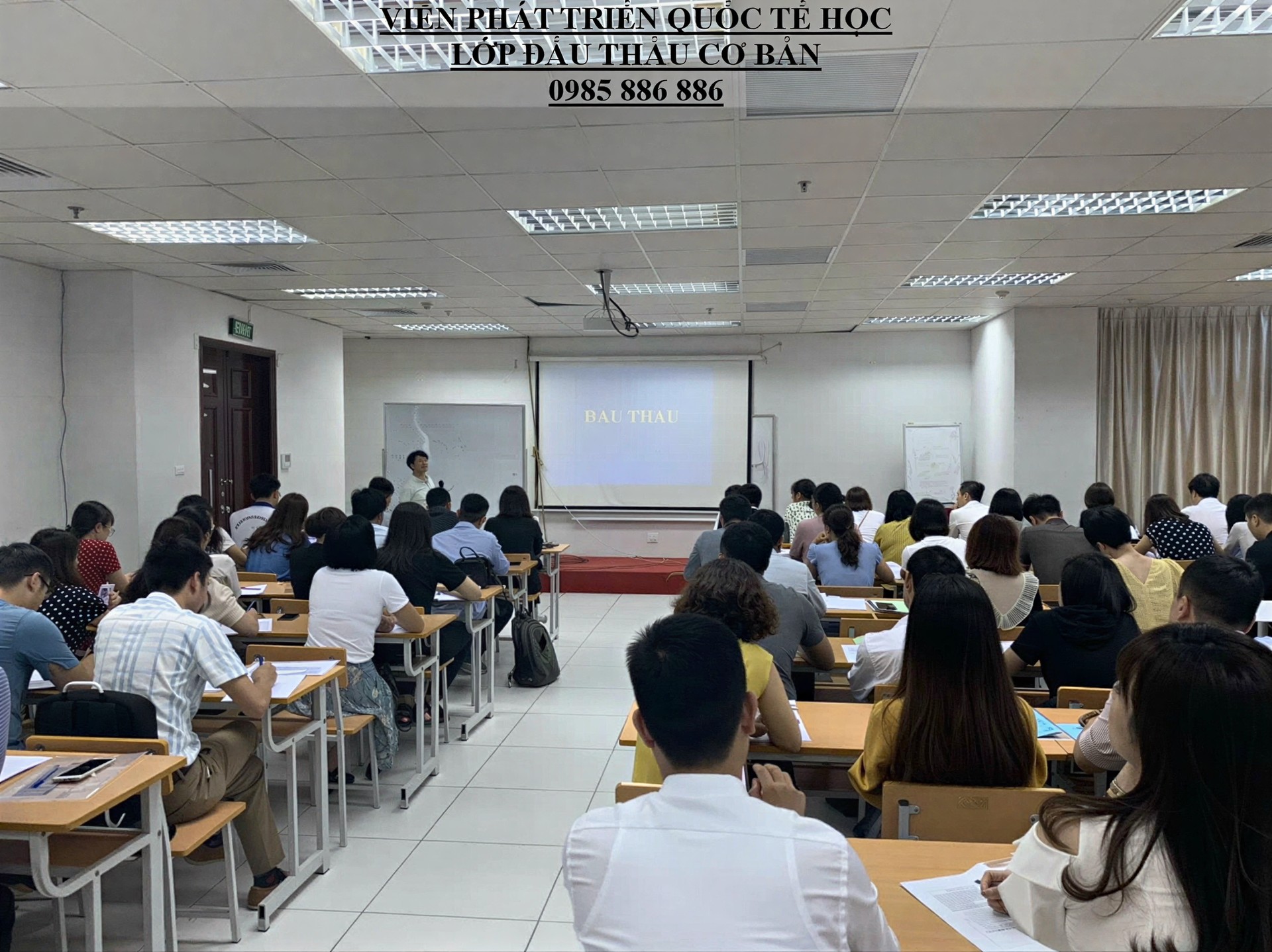 Lớp bồi dưỡng nghiệp vụ đấu thầu