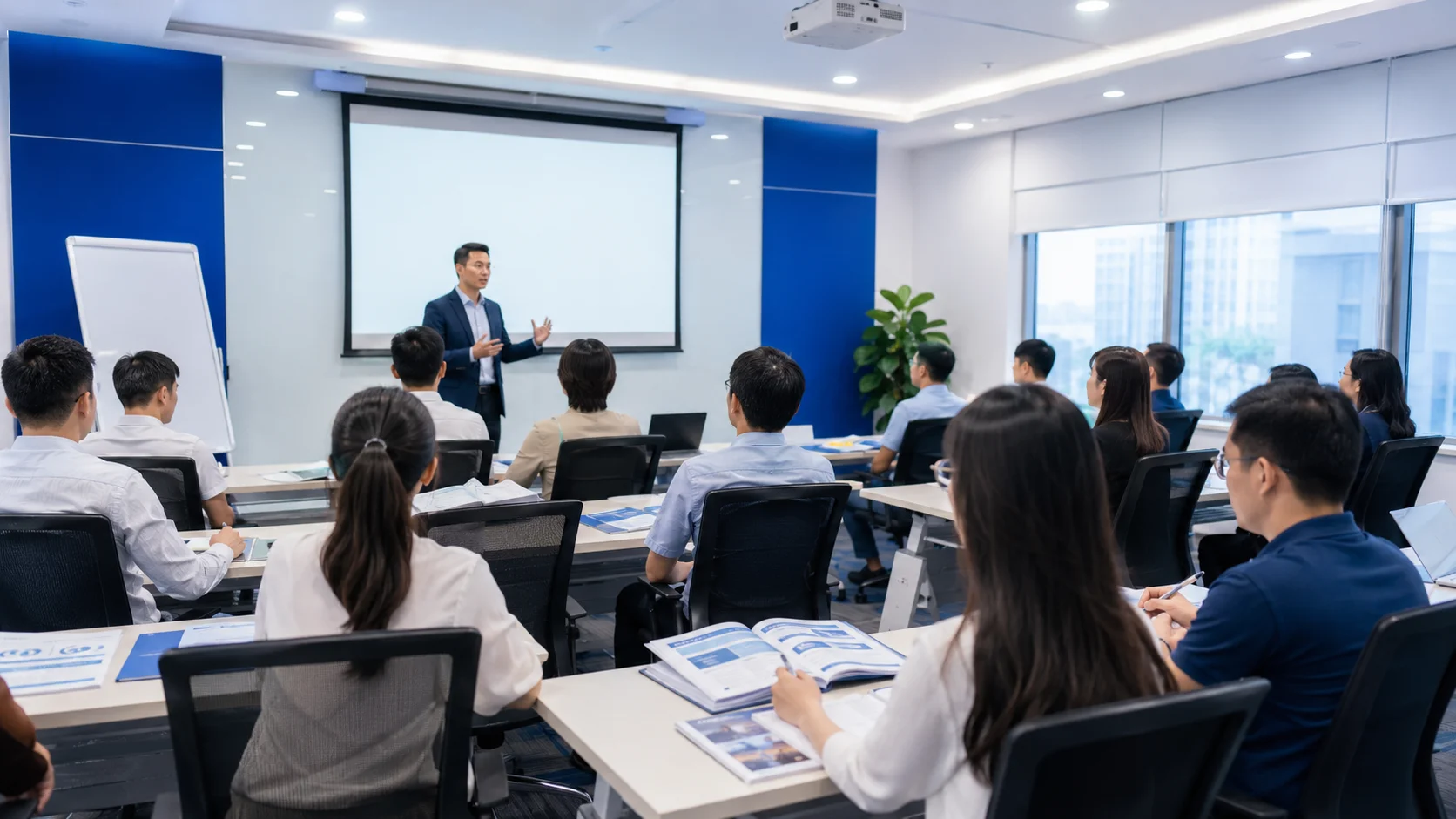 Lớp học chuyên nghiệp cho học viên doanh nghiệp