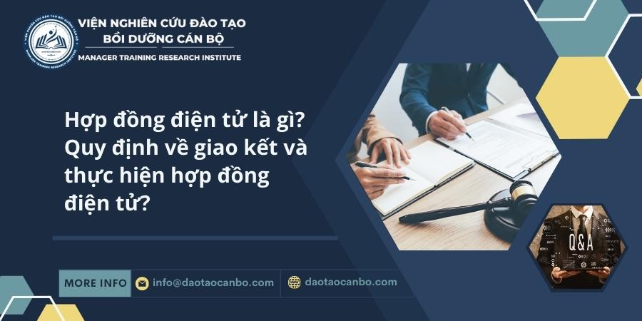 Hợp đồng điện tử là gì? Quy định về giao kết và thực hiện hợp đồng điện tử? IMG dt.71