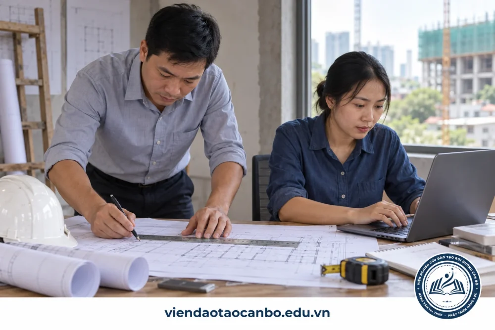 Phối hợp đo bóc khối lượng và lập dự toán