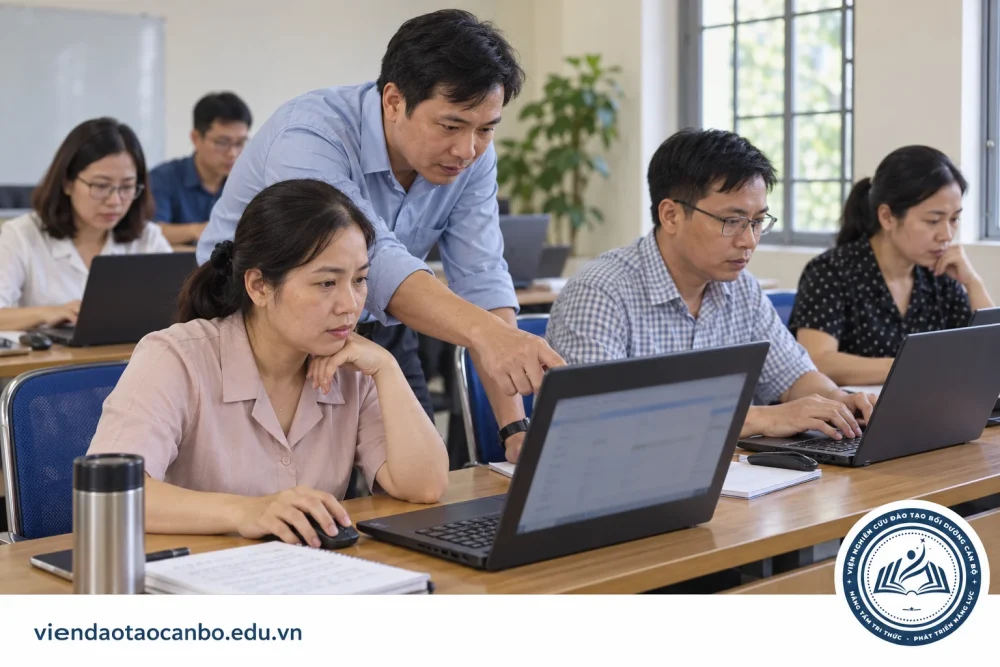 Lớp thực hành thao tác đấu thầu qua mạng