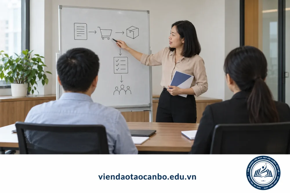 Lớp minh họa đào tạo đấu thầu tại doanh nghiệp