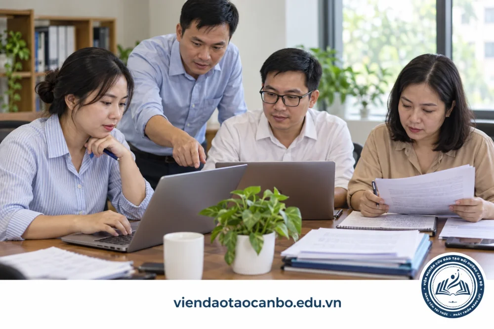 Bên mời thầu thực hành chuẩn bị thông tin điện tử