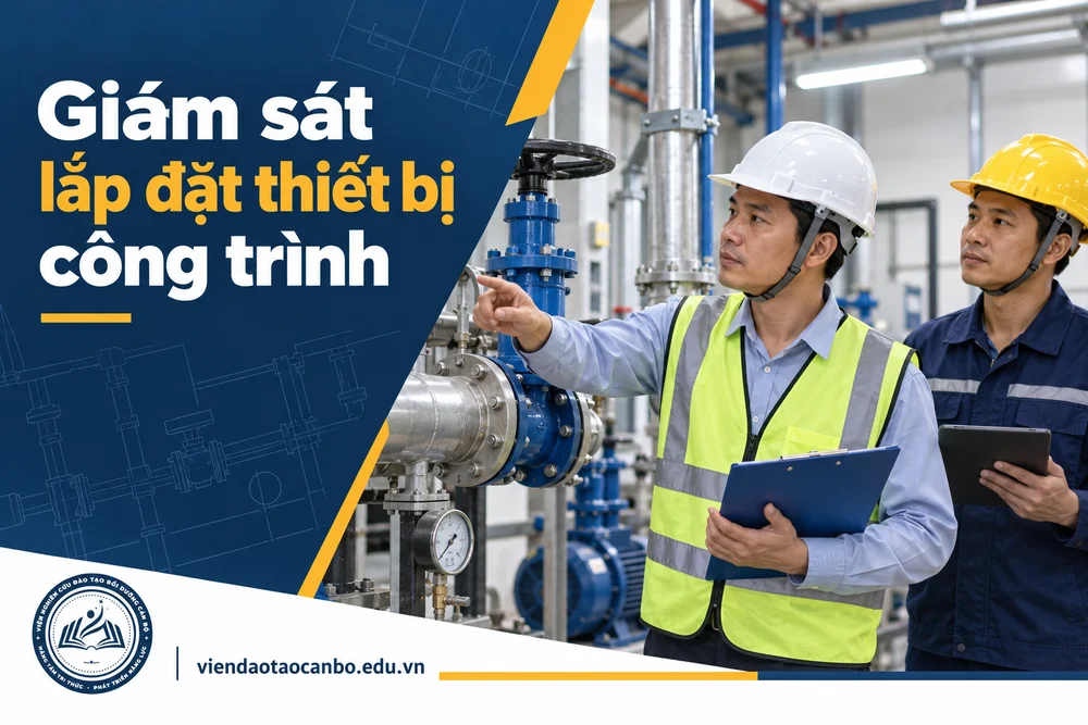 Giám sát lắp đặt thiết bị công trình