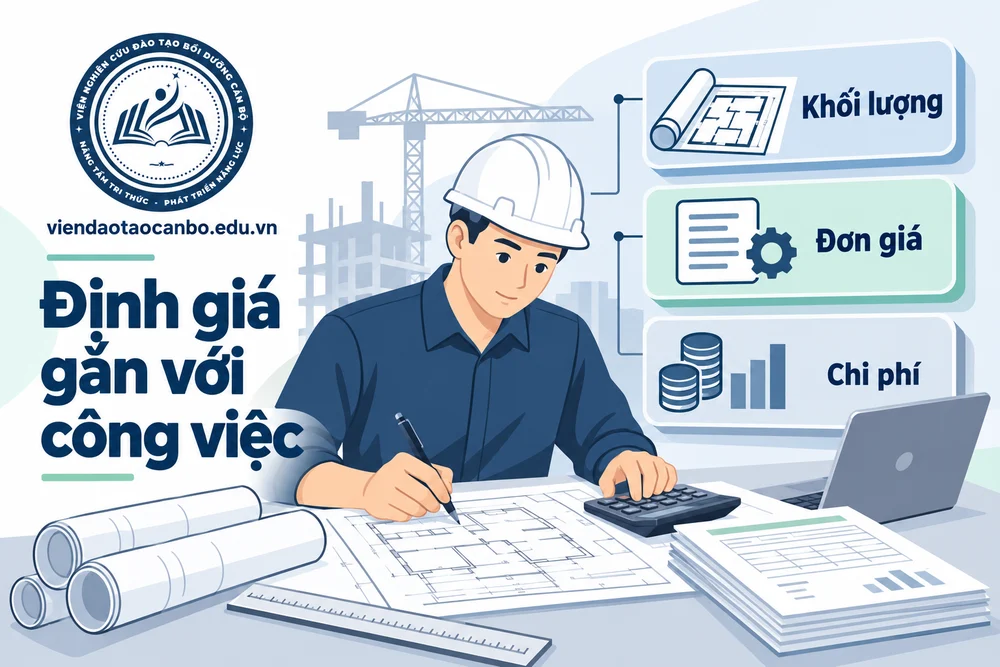 Công việc chuyên môn định giá xây dựng