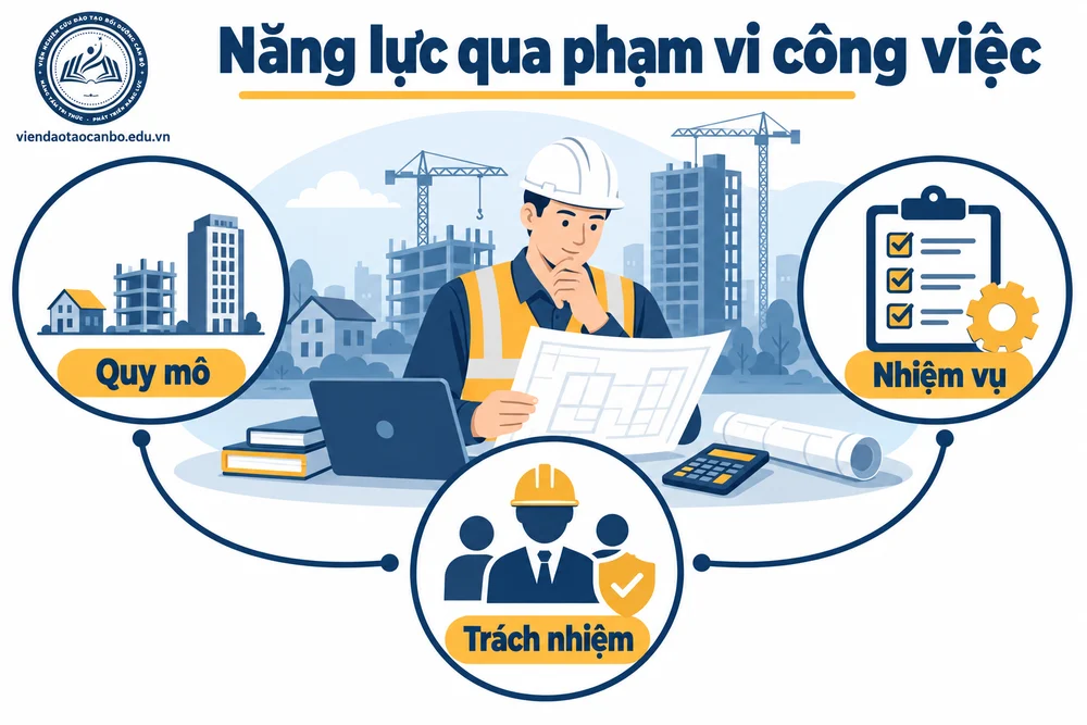 Phạm vi công việc và năng lực định giá xây dựng