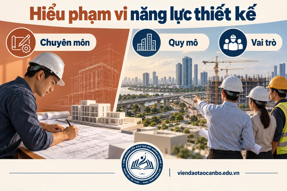 Hiểu phạm vi năng lực thiết kế: chuyên môn, quy mô, vai trò