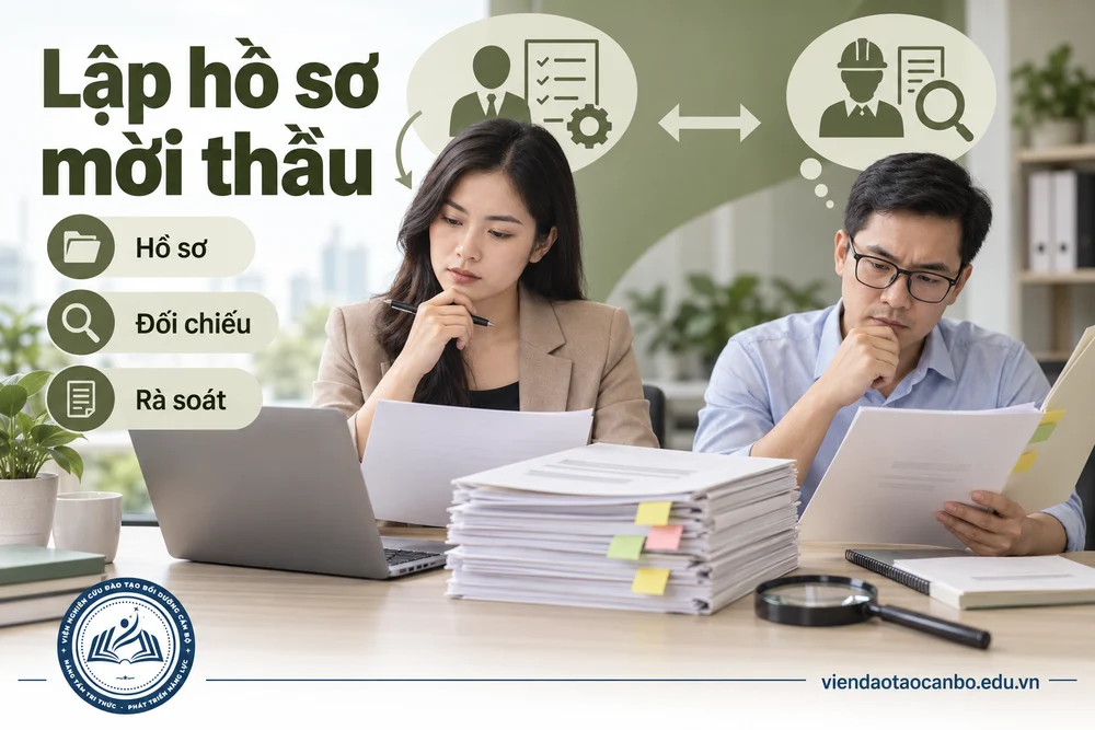 Lập hồ sơ mời thầu trong nguyên tắc lập hồ sơ mời thầu hạn chế sai sót