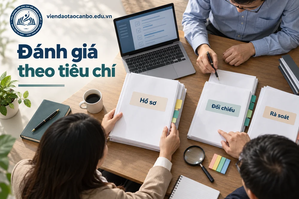 Đánh giá theo tiêu chí trong kỹ năng đánh giá hồ sơ dự thầu theo tiêu chí đã công bố
