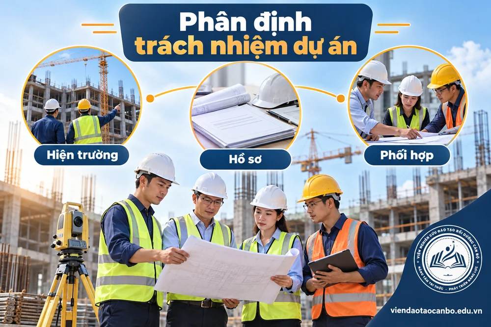 Phân định trách nhiệm dự án trong hệ thống trách nhiệm trong quản lý dự án đầu tư xây dựng