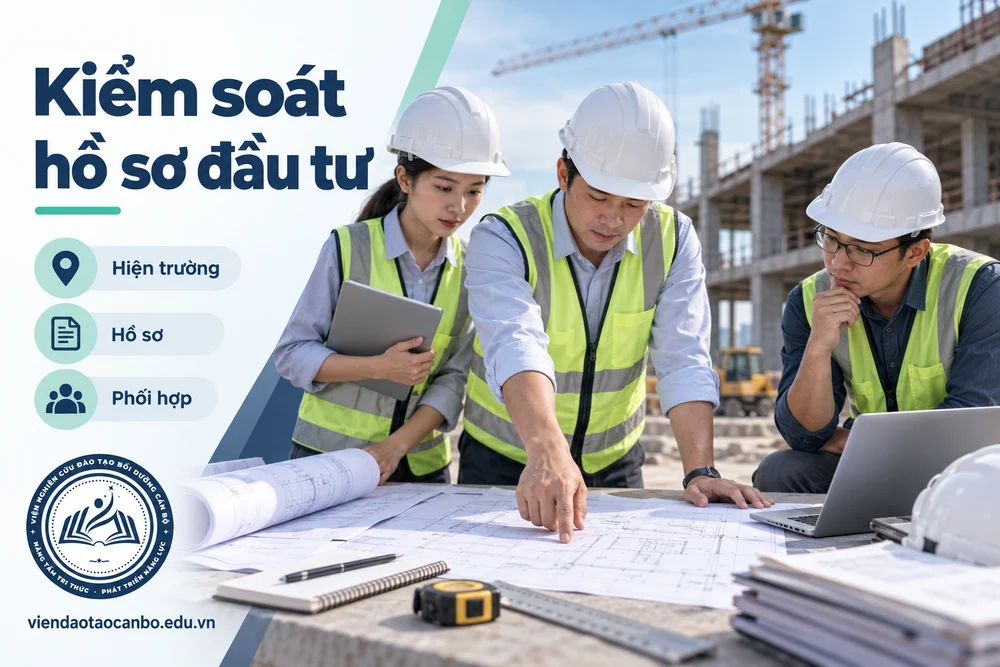 Kiểm soát hồ sơ đầu tư trong quy trình kiểm soát hồ sơ dự án trong giai đoạn chuẩn bị đầu tư