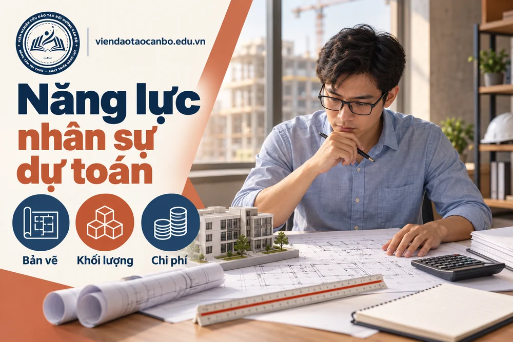 Năng lực nhân sự dự toán trong năng lực cần có của nhân sự làm dự toán xây dựng