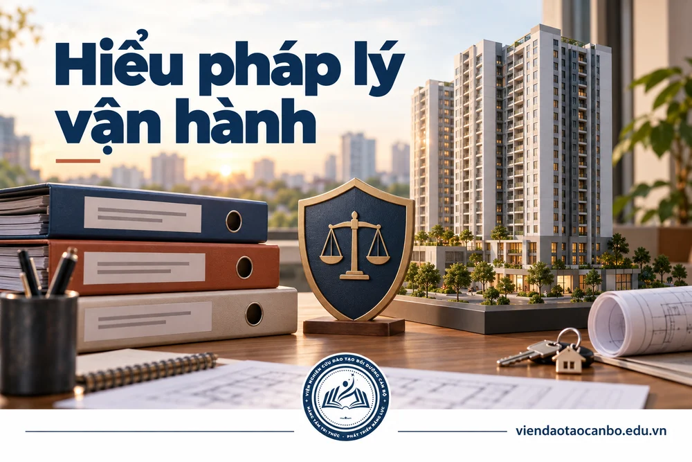 Hiểu pháp lý vận hành trong nền tảng pháp lý trong quản lý vận hành nhà chung cư