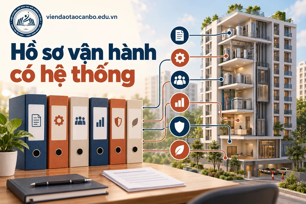 Hồ sơ vận hành có hệ thống trong hệ thống hồ sơ cần nắm trong quản lý vận hành chung cư