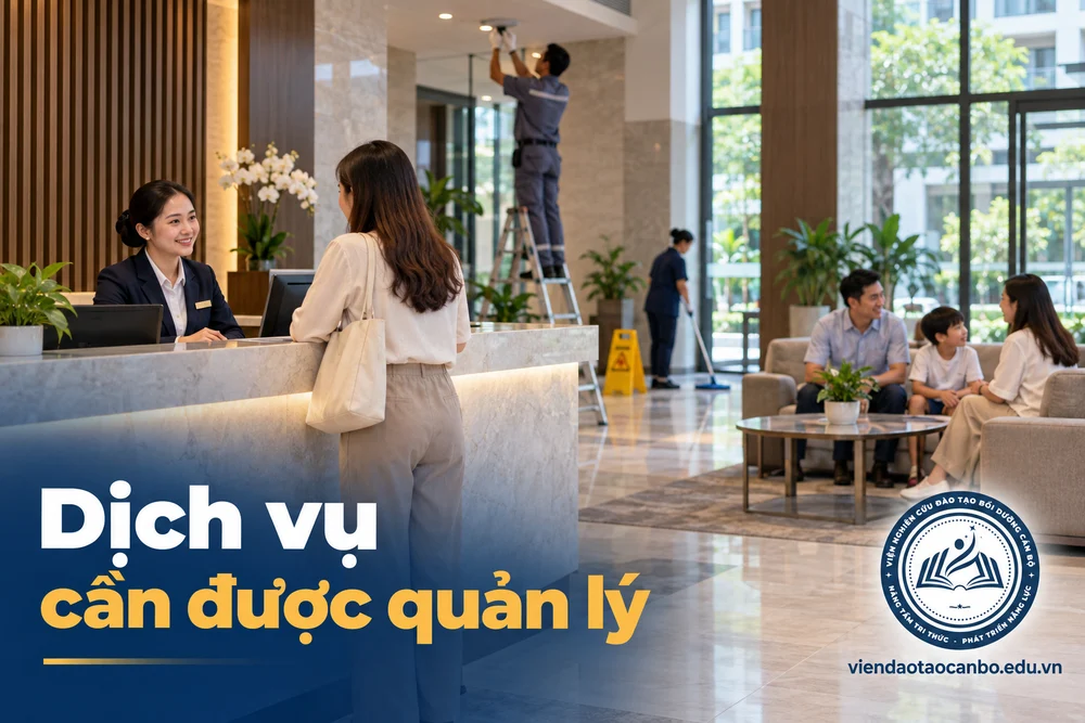 Dịch vụ cần được quản lý trong quản lý dịch vụ, bảo trì và phản ánh cư dân trong vận hành chung cư