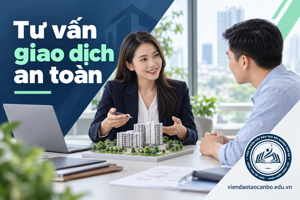 Tư vấn giao dịch an toàn trong kỹ năng tư vấn giao dịch bất động sản an toàn cho khách hàng