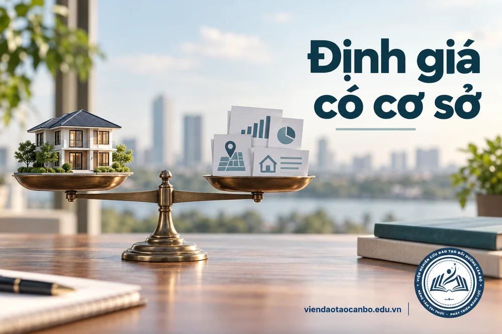 Định giá có cơ sở trong nguyên tắc định giá bất động sản trong hoạt động nghề nghiệp
