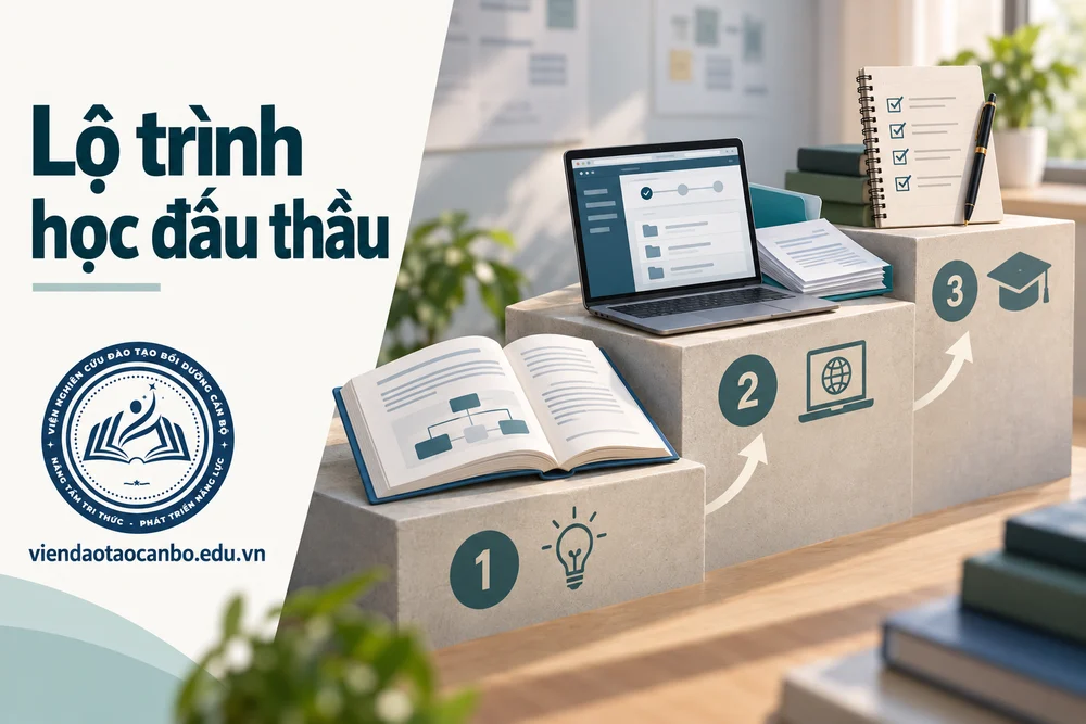 Lộ trình học đấu thầu trong lộ trình học đấu thầu từ cơ bản đến ôn chứng chỉ