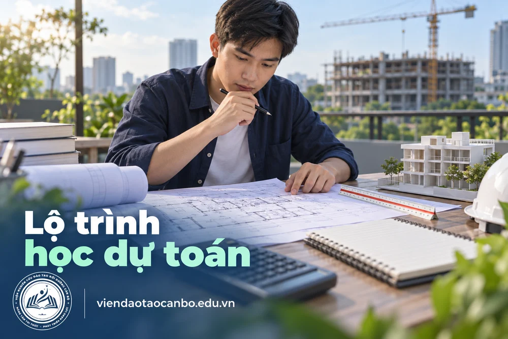 Lộ trình học dự toán cho người mới học lập dự toán và đo bóc khối lượng