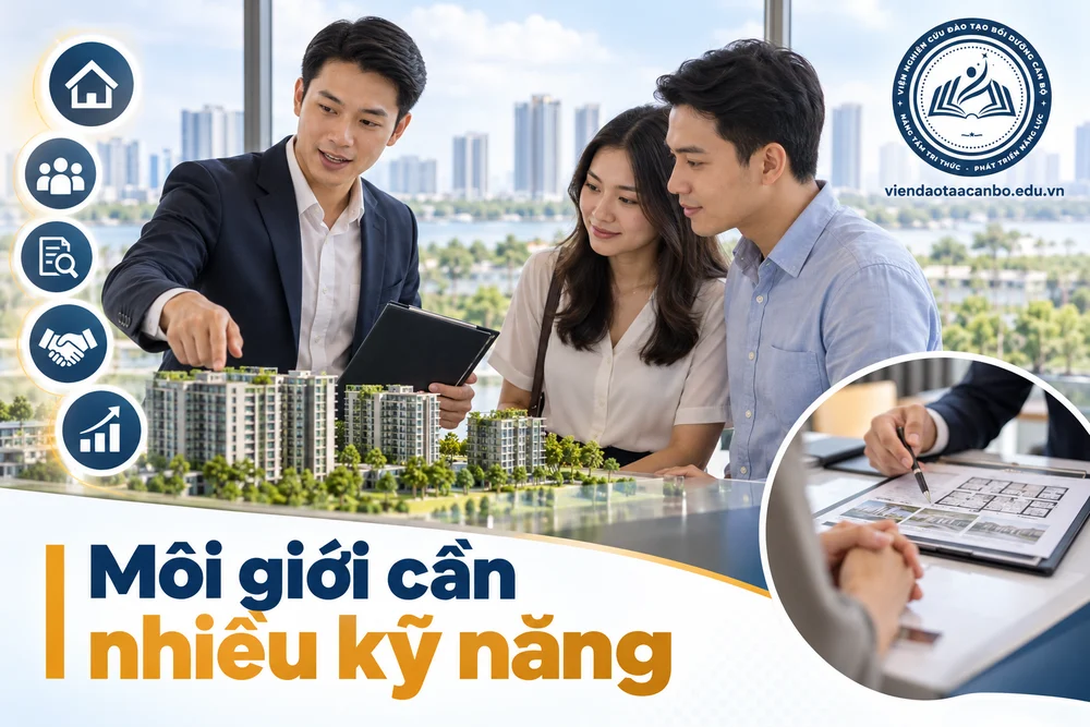 Môi giới cần nhiều kỹ năng trong người mới làm môi giới bất động sản thường thiếu những kỹ năng gì