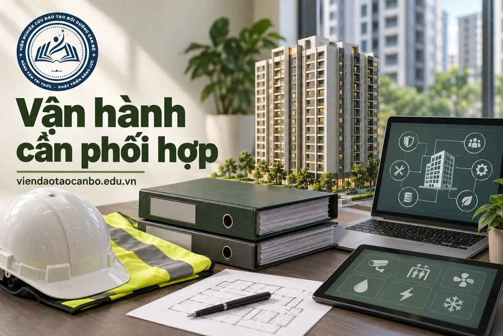 Vận hành cần phối hợp trong nhân sự vận hành chung cư cần học gì để xử lý công việc thực tế