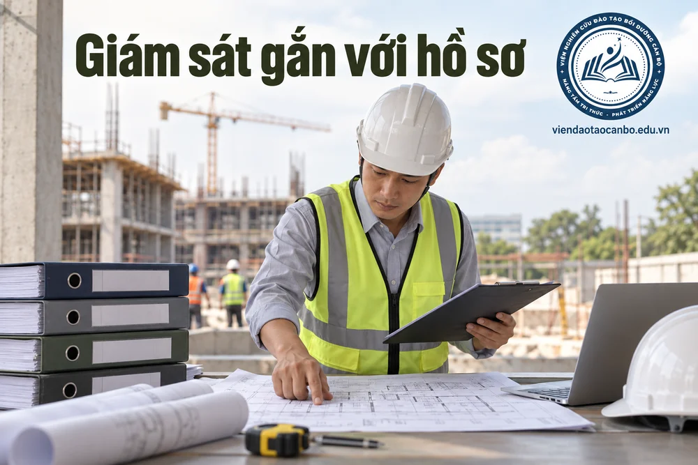 Giám sát gắn với hồ sơ trong danh mục hồ sơ cần nắm khi làm tư vấn giám sát xây dựng