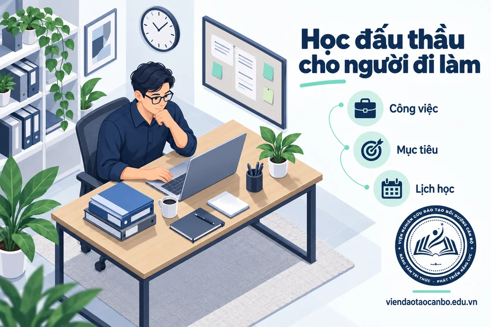 Học đấu thầu cho người đi làm