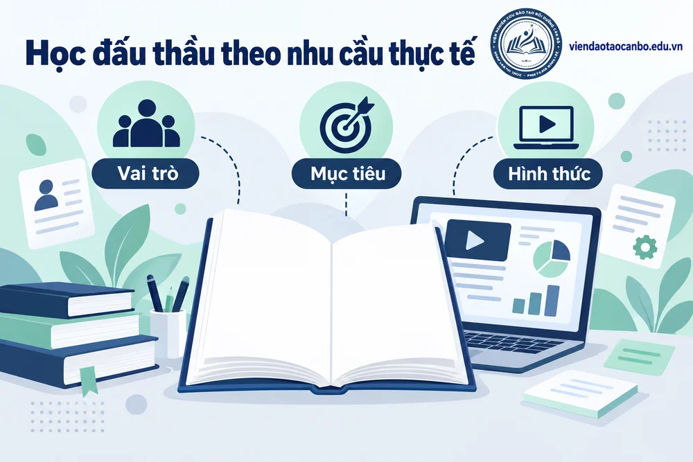 Học đấu thầu theo nhu cầu thực tế