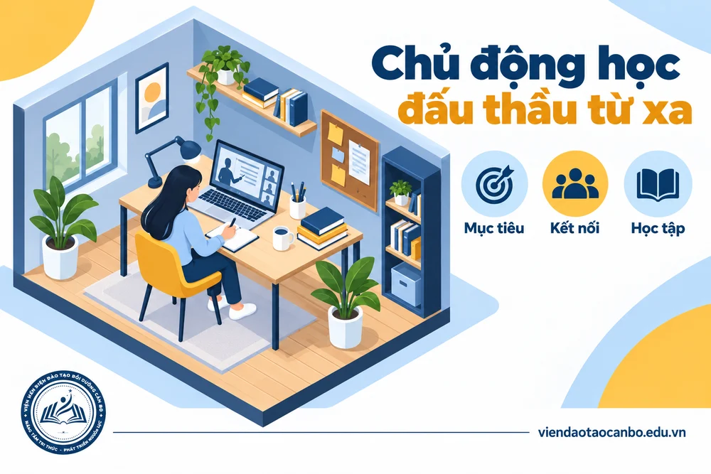 Chủ động học đấu thầu từ xa
