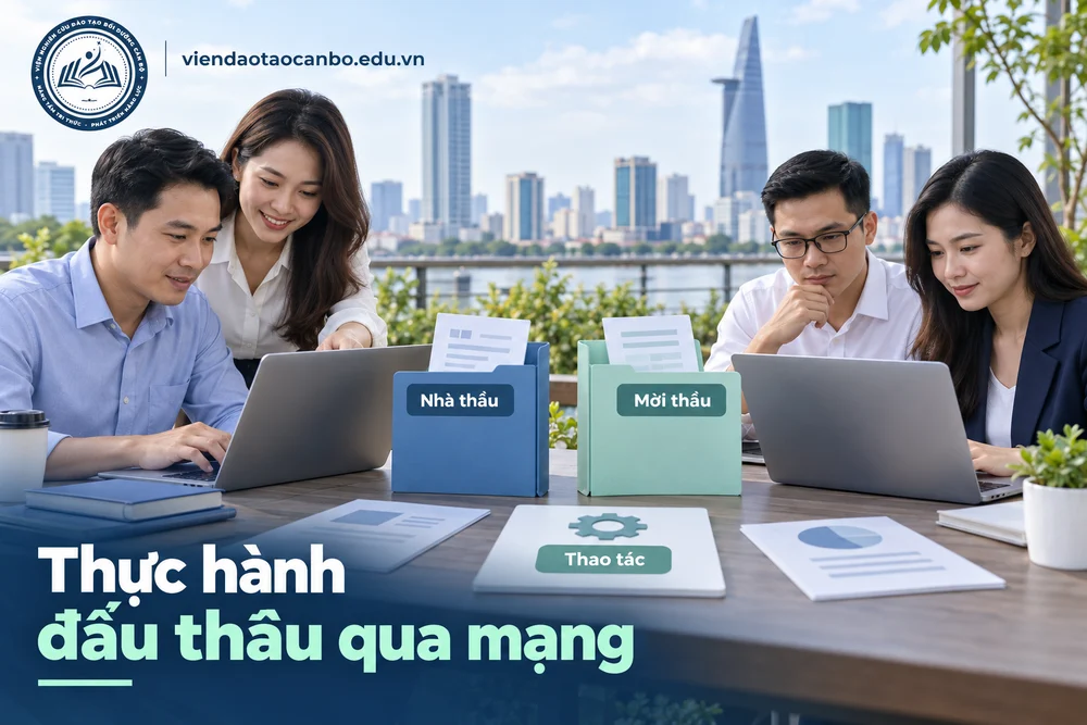 Thực hành đấu thầu qua mạng