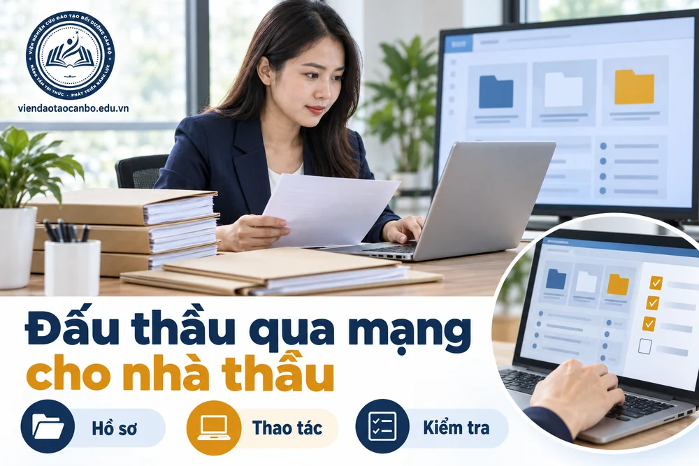 Đấu thầu qua mạng cho nhà thầu