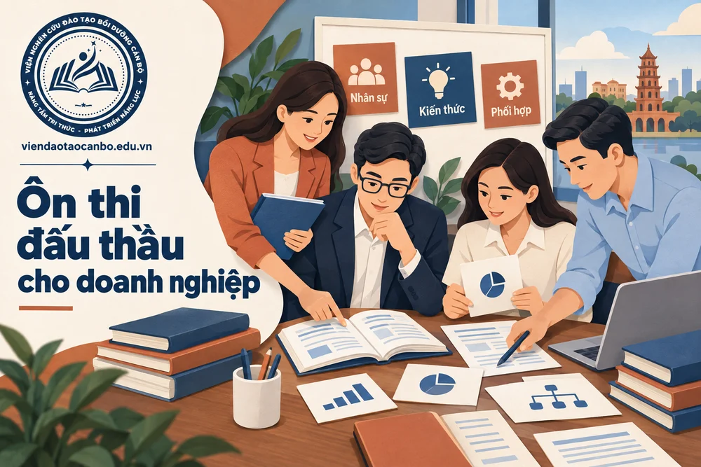 Ôn thi đấu thầu cho doanh nghiệp
