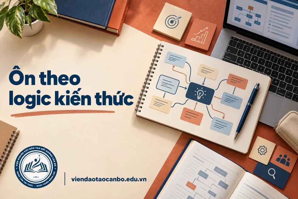 Ôn theo logic kiến thức — minh họa nội dung bài Ôn thi chứng chỉ đấu thầu tại Đồng Nai theo lộ trình ôn tập dễ hiểu