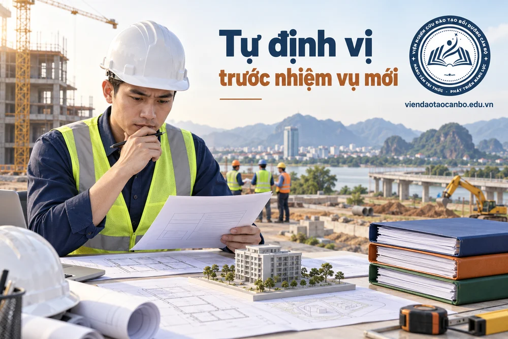 Tự định vị trước nhiệm vụ mới trong bài Khóa học quản lý dự án xây dựng tại Thanh Hóa cho người mới nhận nhiệm vụ quản lý