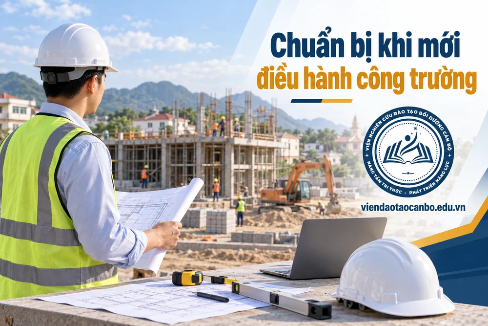 Chuẩn bị khi mới điều hành công trường