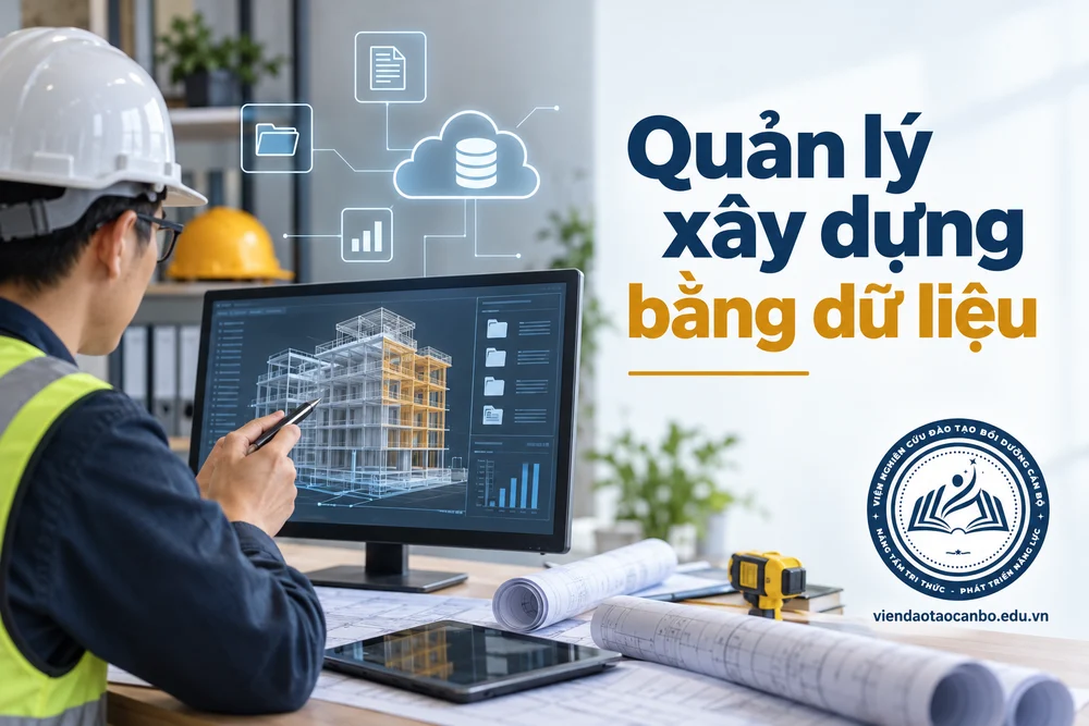 Quản lý xây dựng bằng dữ liệu — minh họa nội dung bài Nghị định 212/2026/NĐ-CP có gì mới? Những điểm quan trọng người làm xây dựng cần biết