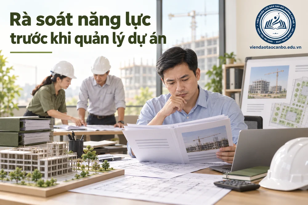 Rà soát năng lực trước khi quản lý dự án