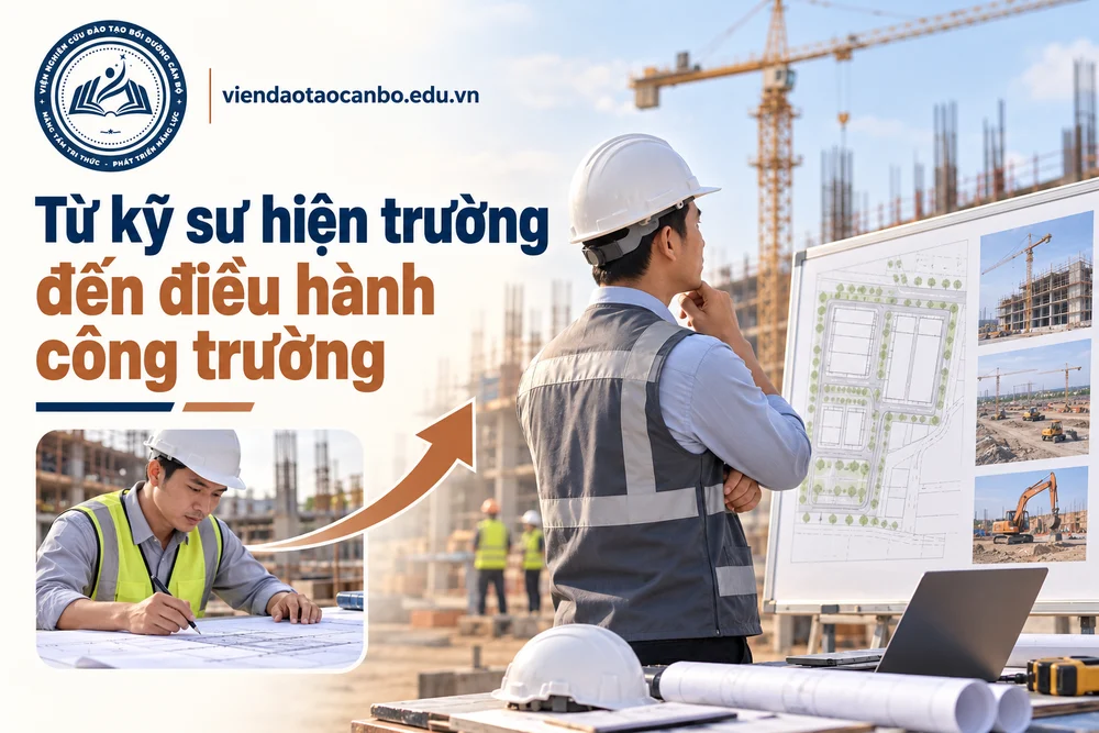 Từ kỹ sư hiện trường đến điều hành công trường