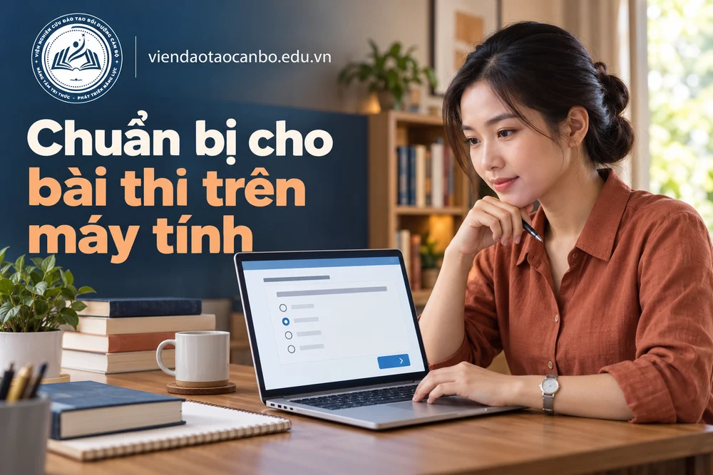 Chuẩn bị cho bài thi trên máy tính