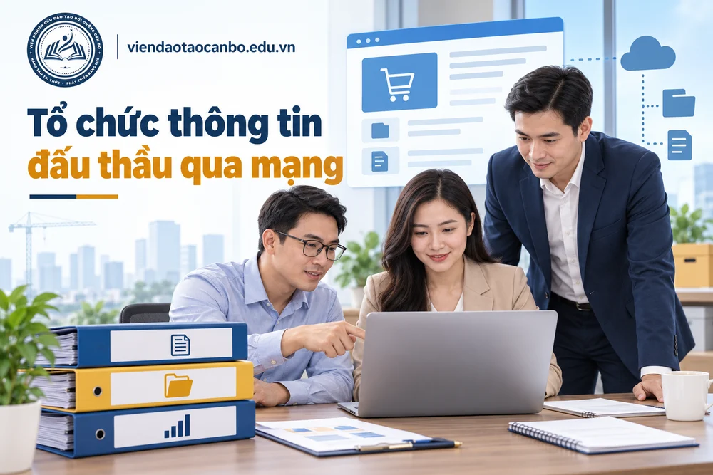 Tổ chức thông tin đấu thầu qua mạng