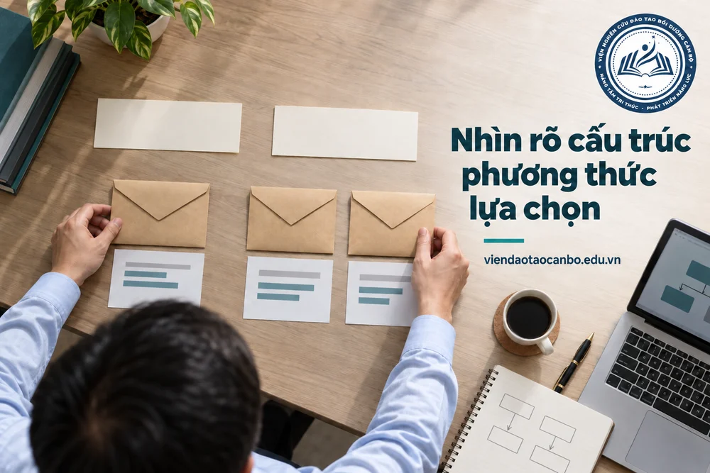 Nhìn rõ cấu trúc phương thức lựa chọn