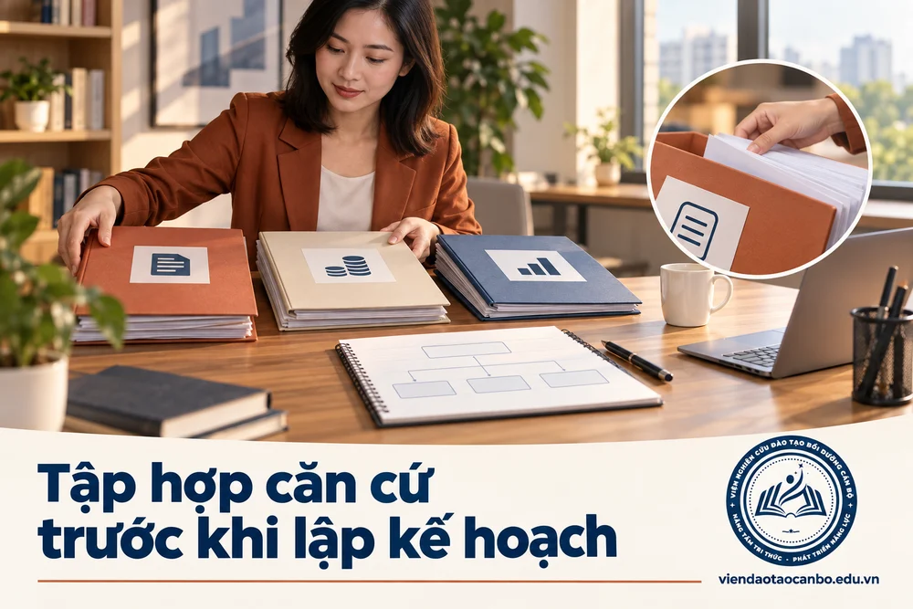Tập hợp căn cứ trước khi lập kế hoạch