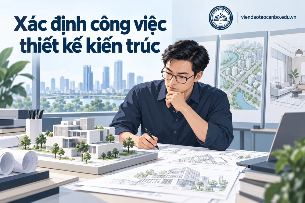 Xác định công việc thiết kế kiến trúc trong bài Chứng chỉ hành nghề thiết kế kiến trúc công trình: Phân biệt kiến trúc, quy hoạch và nội thất