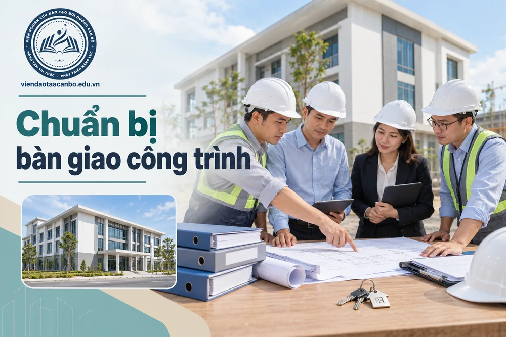 Chuẩn bị bàn giao công trình