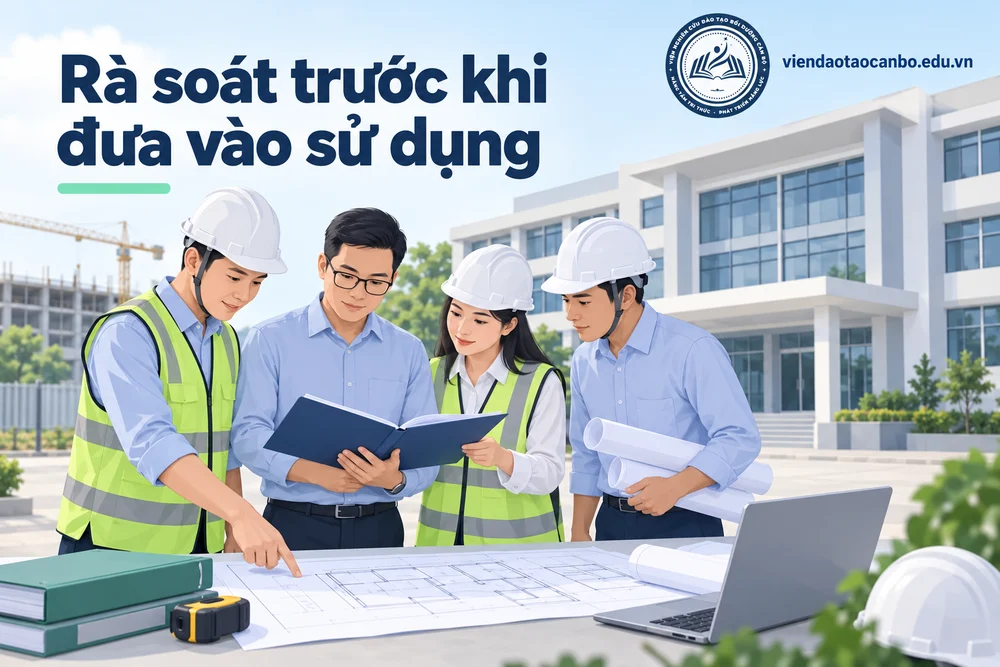 Rà soát trước khi đưa vào sử dụng