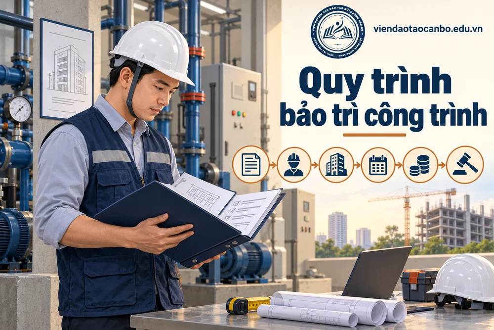 Quy trình bảo trì công trình