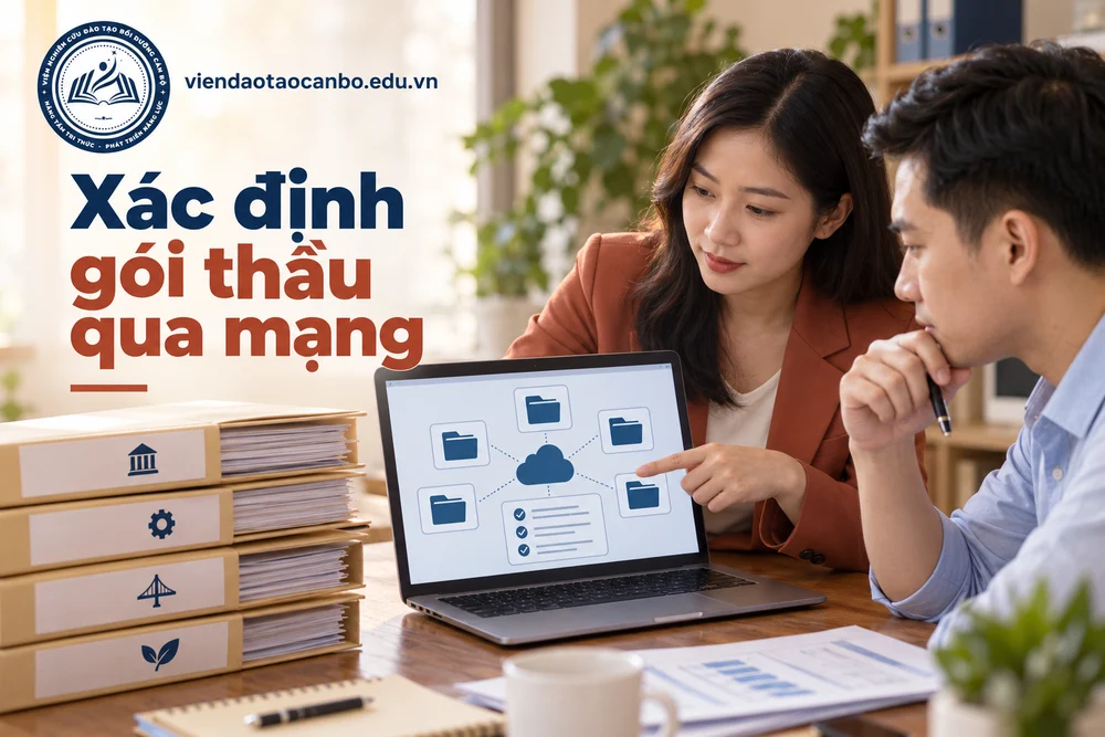 Xác định gói thầu qua mạng