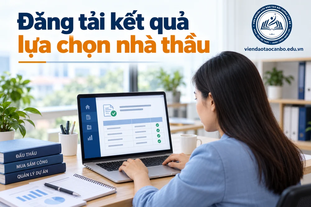 Đăng tải kết quả lựa chọn nhà thầu