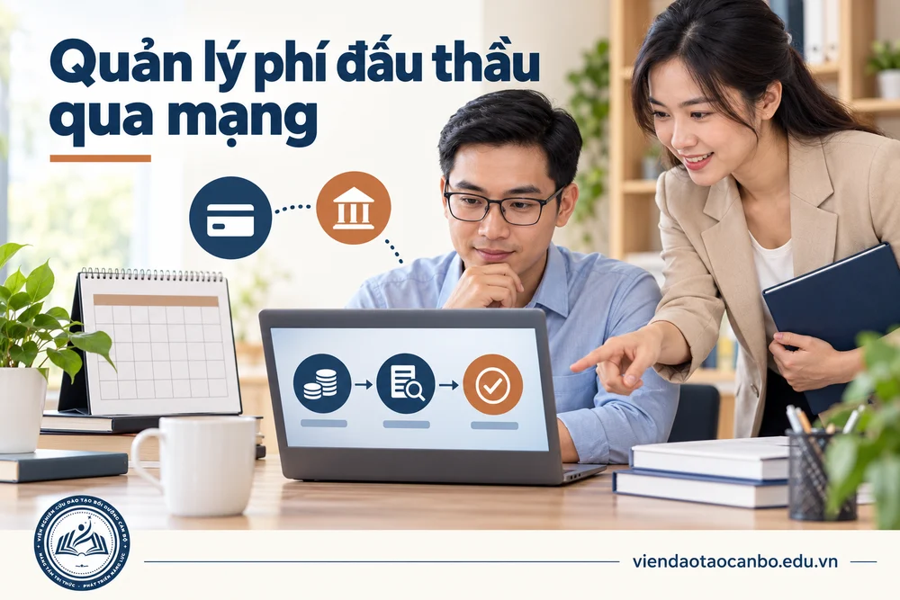 Quản lý phí đấu thầu qua mạng