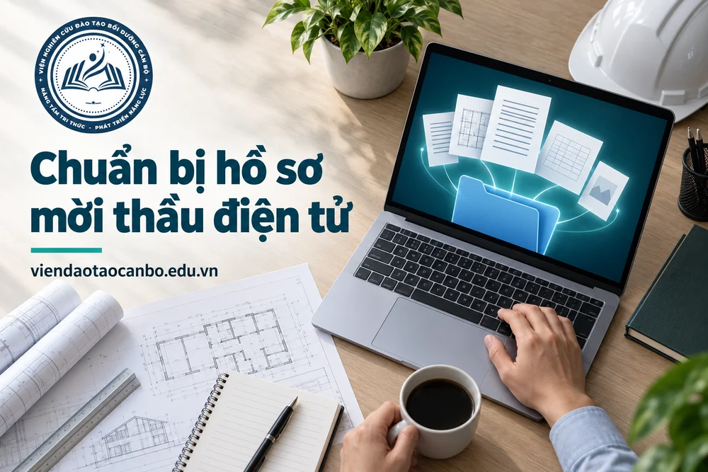 Chuẩn bị hồ sơ mời thầu điện tử trong bài Hướng dẫn lập E-HSMT trên Hệ thống mạng đấu thầu quốc gia